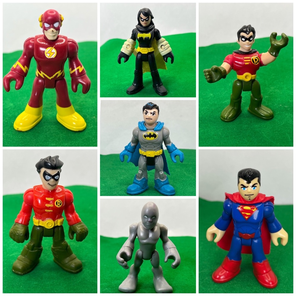 Lot of 14 Imaginext batman and DC characters